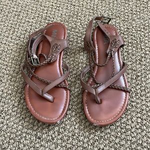 Brown sandals